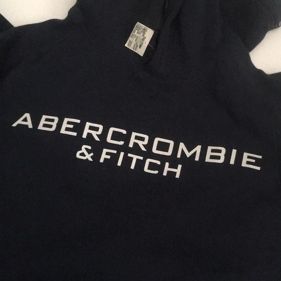Abercrombie & fitch 2000s/Y2k black gray  sweater - Picture 4 of 5